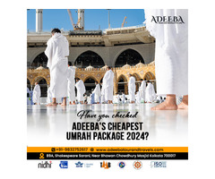 Have you checked Adeeba's cheapest Umrah package 2024?