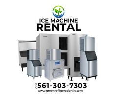 Affordable Ice Machine Rental Services | Green Refrigeration LLC