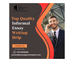 Top Quality Informal Essay Writing Help Online
