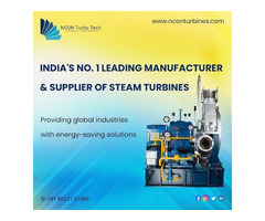 Leading Small Steam Turbine Manufacturers in India | NCON Turbines