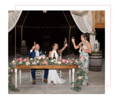 Flavors of Elegance: Wishing Well Barn's Wedding Catering Specialists.
