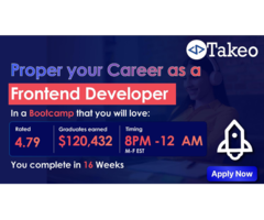Learn Frontend Development - Become a Frontend Developer with Takeo