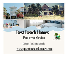 Easy Living: Progreso Mexico Beachfront Homes