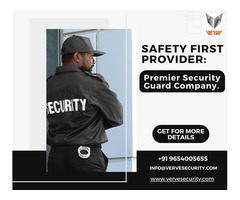 Safety First Provider: Premier Security Guard Company.