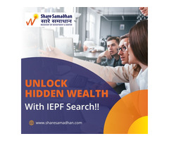 Unlock Hidden Wealth with IEPF Search!