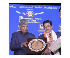 Ram Nath Kovind and Sandeep Marwah Confer Prestigious Loknayak  Awards