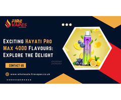 Exciting Hayati Pro Max 4000 Flavours: Explore the Delight