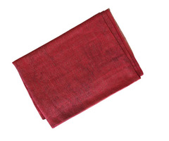 Luxurious Lace Velvet Shawl [Red]
