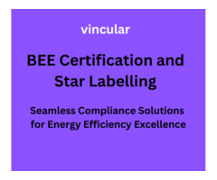 Vincular's BEE Certification and Star Labelling Expertise