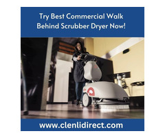 Try Best Commercial Walk Behind Scrubber Dryer Now!