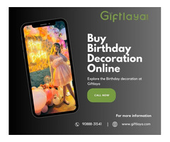 Instant Perks On Birthday Decoration At Home With Giftlaya