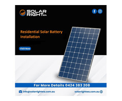 Residential Solar Battery Installation - Solar Right WA