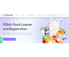 FSSAI Registration Services | VINCULAR - Your Food License Partner
