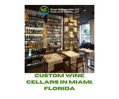 Custom Wine Cellars in Miami, Florida (561) 303-7303