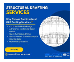 Best Structural CAD Drafting Services in Manchester, UK