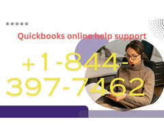 Quickbooks Online support +1844 397 7462