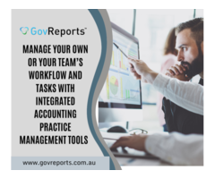 Workflow for accounting professionals - GovReports