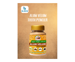 Alum Velum Tooth Powder and Top Online Tooth Care Products