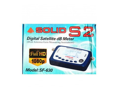 Solid SF-630 Digital Satellite dB Meter