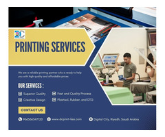 digital printing services in Riyadh | DC Print KSA