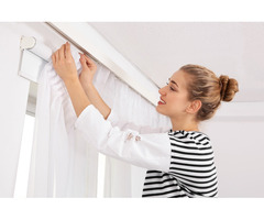 Explore our seamless and reliable curtains fixing Installation