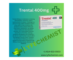 Trental 400mg: A Closer Look at its Role in Circulatory Wellness