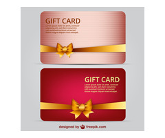 Gift card manufacturing
