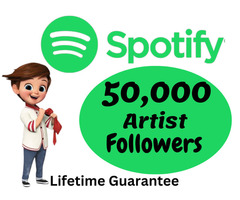 Buy 50000 Spotify Followers Online at Cheap Price