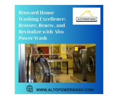 Broward House Washing Excellence: Revitalize with Alto Power Wash