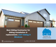 Best Siding Contractor Roberts, WI | C&T Siding & Windows