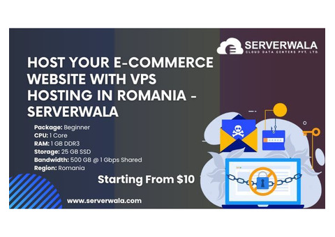 Host Your E-commerce Website With VPS Hosting in Romania