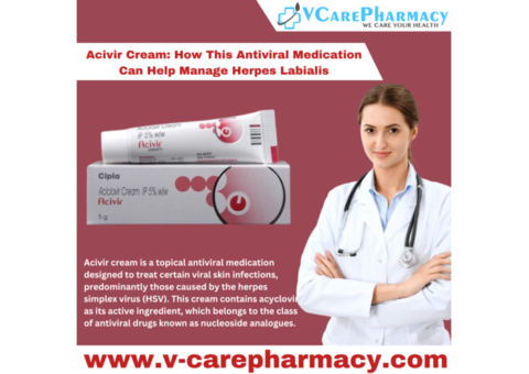 Acivir Cream: Topical Solution for Herpes and Cold Sores