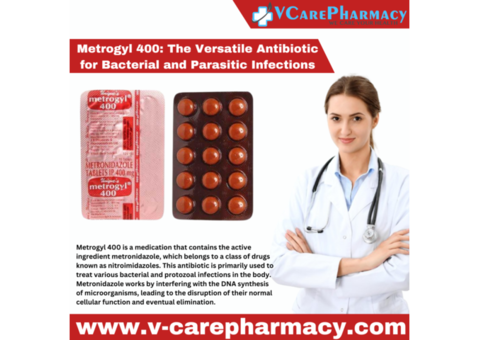 Metrogyl 400: Effective Antibiotic for Bacterial Infections