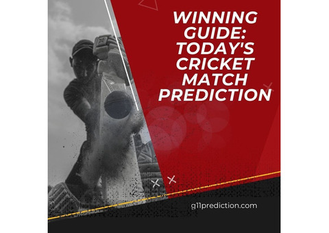 Winning Guide: Today's Cricket Match Prediction