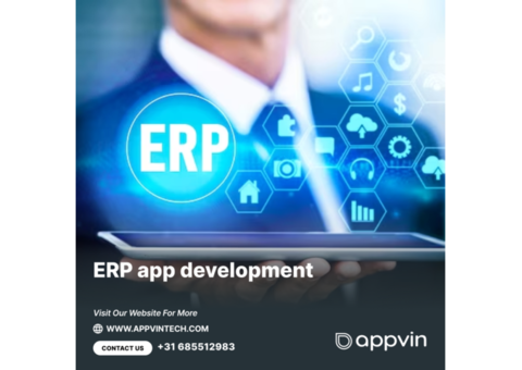 Transform Your Operations with AppVin's ERP App Development