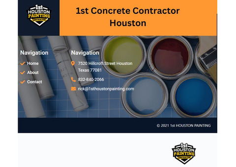 1st Concrete Contractor is a Residencial & Commercial