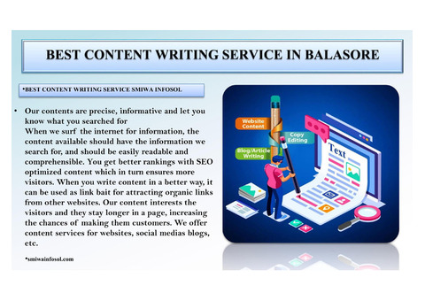 Top 10 Content Writing Service Provider in Balasore Odisha
