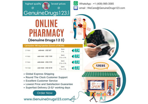 Don't Wait! Order Your (Carmustine) BiCNU Online Today
