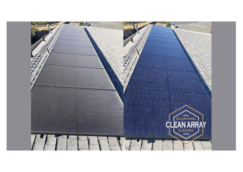 Clean Array Solar Panel Rescue