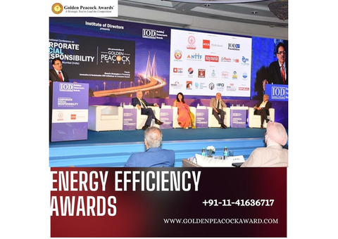 Energy Efficiency Awards-Golden Peacock Awards