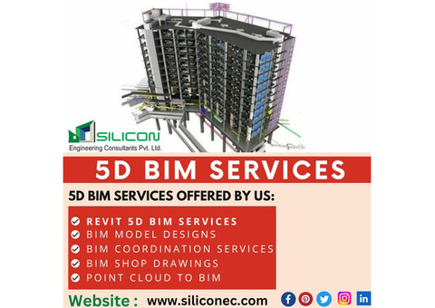 Outstanding 5D BIM Outsourcing Services  in Markham, Canada