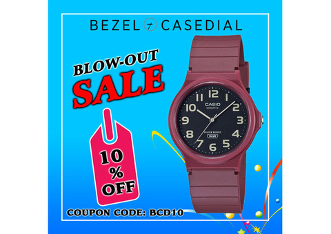 For Sale: Casio Analog Quartz MQ-24UC-4BDF MQ24UC-4BDF Men's Watch