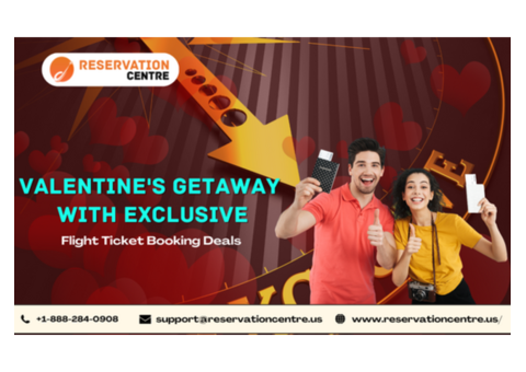 Valentine's Getaway with Exclusive Flight Ticket Booking Deals