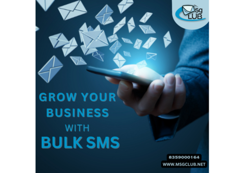 Grow Your Business With Msgclub’s Best Bulk Sms services In Gwalior