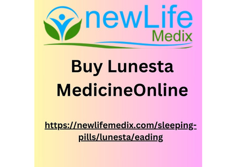 Buy Lunesta Online - Medicine in USA