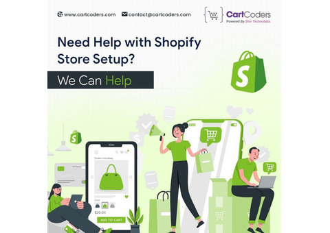 Launch your eCommerce Store with Our Shopify Store Setup Services