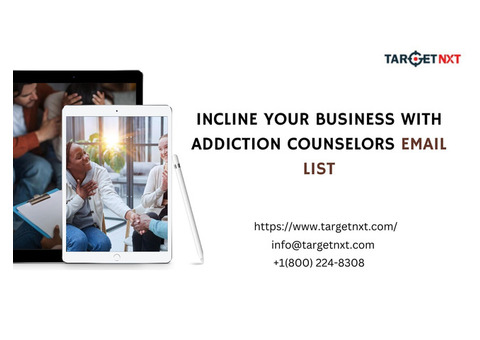 Where can I find addiction counselors email list in USA