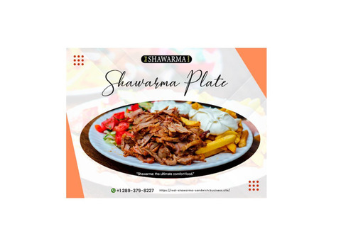 Explore Our Delectable Chicken Shawarma Plate Selection Realshawarma
