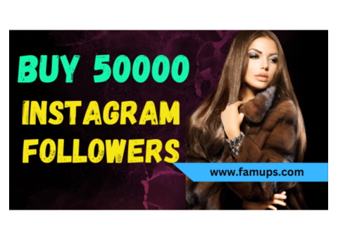 Buy 50,000 Instagram Followers Quickly in just $430