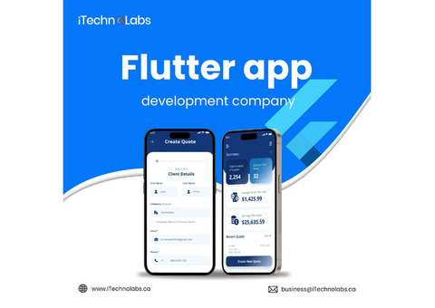 Top-rated Flutter App Development Company in California - iTechnolabs